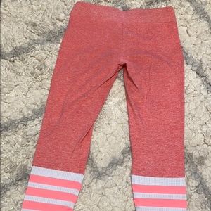 Coral Bombshell Sportswear Sock Leggings